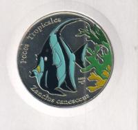 CubaCoin1pesoAfishPaintedtriggerfish2008Colorful