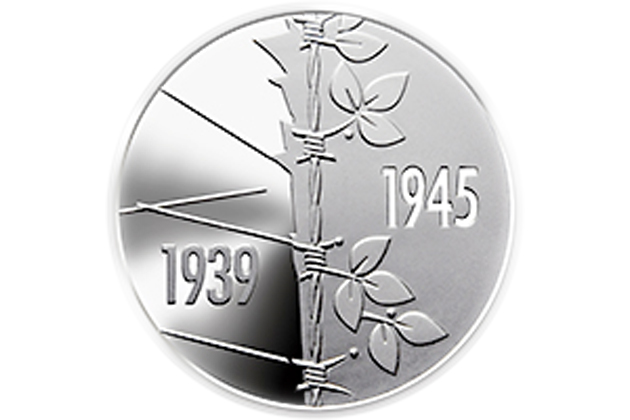 Введена в обращение монета 75 лет победы над нацизмом во Второй мировой войне 1939-1945 годов номиналом 5 гривен