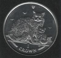 IsleOfManCoin1crown2015UNCCatCatTheGreatCoin 2