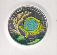 CubaCoin1pesoAfishIndigocow1996Colored