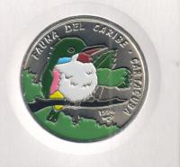 CubaCoin1pesoBirdTheCubanTodi1996Colored