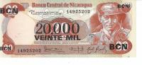 NicaraguaBanknote20000CordobaUNC1987 2