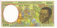 CentralAfricaGabonL1000francs20000001