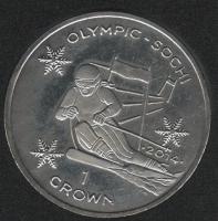 IsleOfManCoin1crown2013UNCOlympicsinSochiin2014SkiinTheGreatCoin 1