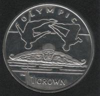 IsleOfManCoin1crown2012UNCOlympicsinLondonin2012SwimmingTheGreatCoin 2