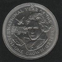 IsleOfManCoin1crown1981UNCBeethovenTheGreatCoin 1