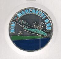 CubaCoin1pesoAircraftSIAI-Marchetti1995Colored