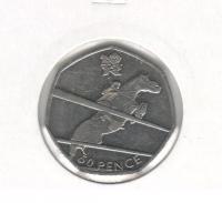 UnitedKingdom50penceOlympicsLondon2012Equestriansport2011