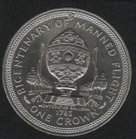 IsleOfManCoin1crown1983UNCBalloonMontgolfierTheGreatCoin 1