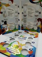 AlbumforcoinsofBrazilOlympicsinRio2016