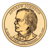 Andew_Johnson_$1_Presidential_Coin_obverse