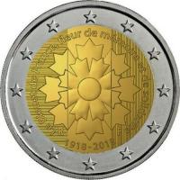 2-euro-France-2018-Centaurea