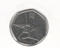 UnitedKingdom50penceOlympicsLondon2012Archery2011