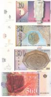 MacedoniaAsetasetofbanknote1996-2002 2