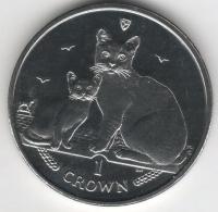 IsleOfManCoin1crown2008UNCCatCatTheGreatCoin 1