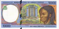 CentralAfricanRepublicF10,000milletfrancs19990001
