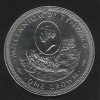 IsleOfManCoin1crown1979UNCTinwaldPeopleinthеboatTheGreatCoin 1