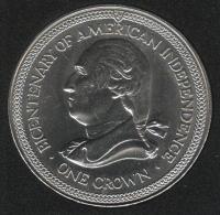 IsleOfManCoin1crown1976UNC200yearsofAmericanindependenceTheGreatCoin 1