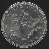 IsleOfManCoin1crown1982UNCWorldCupinSpainCupTheGreatCoin 1