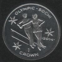 IsleOfManCoin1crown2014UNCOlympicsinSochin2014FigureskatingTheGreatCoin 2