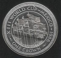 IsleOfManCoin1crown1986UNCFIFAWorldCupinMexicoOption6AlargeCoin 1