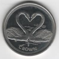 IsleOfManCoin1crown2007UNCSwansAheartTheGreatCoin 1