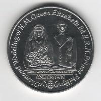 IsleOfManCoin1crown2007UNCAdiamondweddingAroyalweddingTheGreatCoin 1