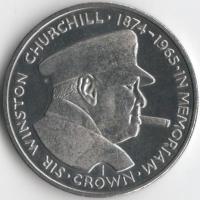 1990-7954-1 Черчилль в кепке с сигарой