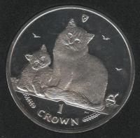 IsleOfManCoin1crown2013UNCCatCatTheGreatCoin 1