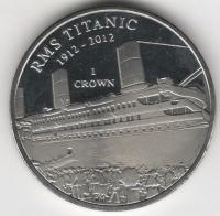 IsleOfManCoin1crown2012UNCShipТitanicOption2AlargeCoin 1