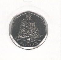 UnitedKingdom50penceOlympicsLondon2012Boccia2011