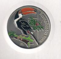 CubaCoin1pesoAparrotAlargetoucan2006 Colored