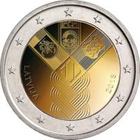 2-euro-Latvia-2018