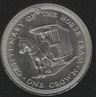 IsleOfManCoin1crown1976UNCHorsetramTheGreatCoin 1