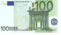 Banknote 100EUROBaroqueandrococoItal SJ021 2002 Banknote 100EUROBaroqueandrococoItal SJ021 2002