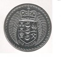 NewZealandCoin1dollarCoatofarms1979TheGreatCoin 2