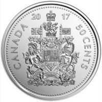 CanadaCoin50cents150yearsofCanada2017