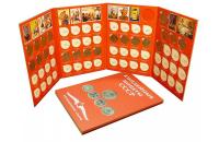 AlbumforcommemorativeandjubileecoinsoftheUSSRRed