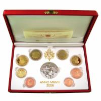 VaticanAsetofeurocoinsSt.LukeProof2008 (2)