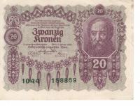 AustriaBanknote20kroonsUNC1922