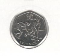 UnitedKingdom50penceOlympicsLondon2012Hockeywiththeball2011