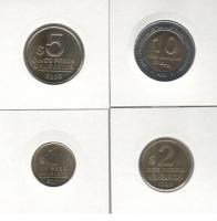 UruguayAsetofcoins1998 - 2008