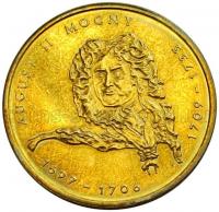 Poland2złAugusttheStrong2002