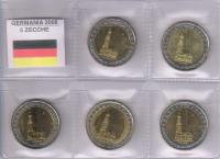 Germany.2eurosHamburg5coins2008
