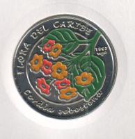 CubaCoin1pesoFlowerCordiaSebesten1997Colored
