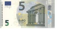 Banknote5EURORomanstyleIrelandTCT0012013 2