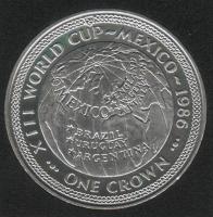 IsleOfManCoin1crown1986UNCFIFAWorldCupinMexicoOption1Alargecoin 2