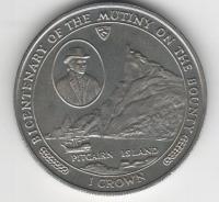 IsleOfManCoin1crown1989UNCMutinyontheshipBountyOption4ALargeCoin 1