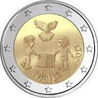 2-euro-Malta-Piece