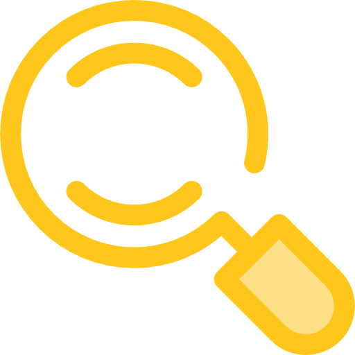 лупа желтая 